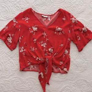LUQ | flowery top